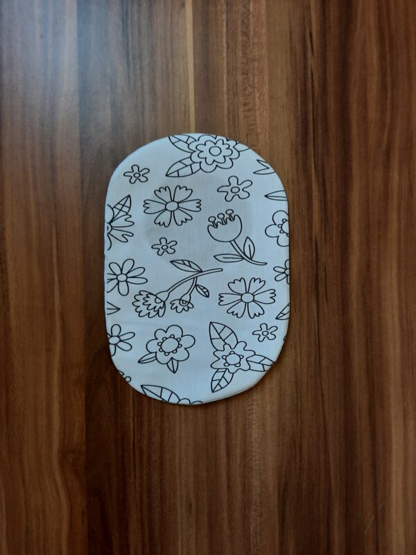 Stoma Cover „Ausmal-Cover Blümchen“