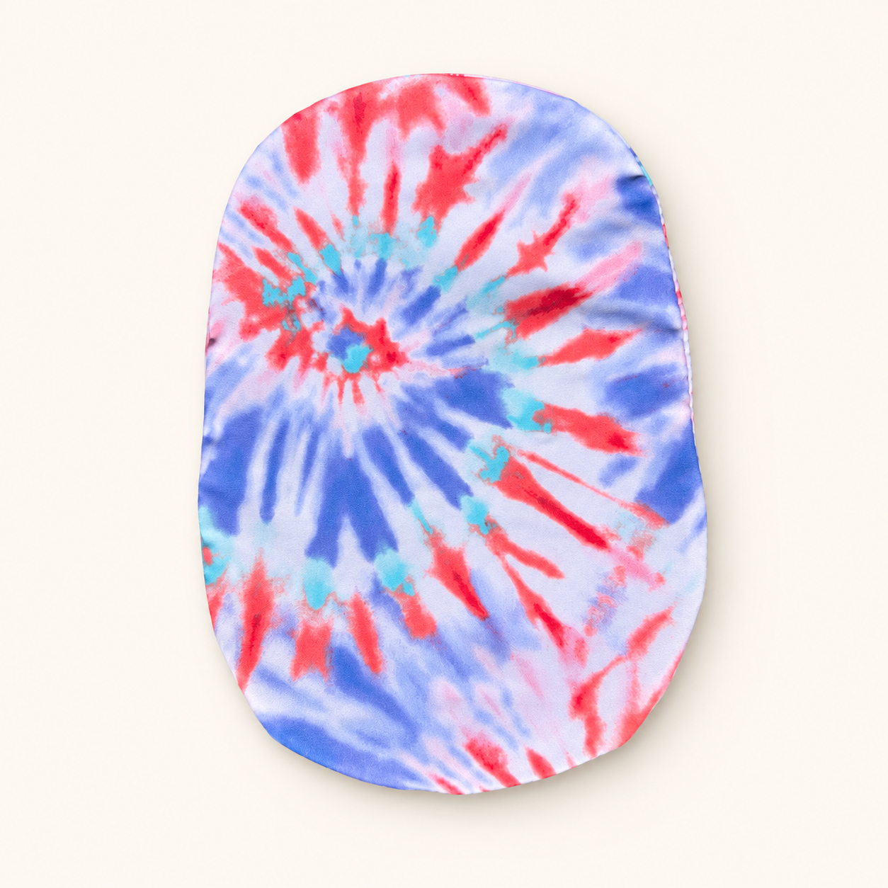 Stoma (Schwimm) Cover in buntem Batik-Muster -