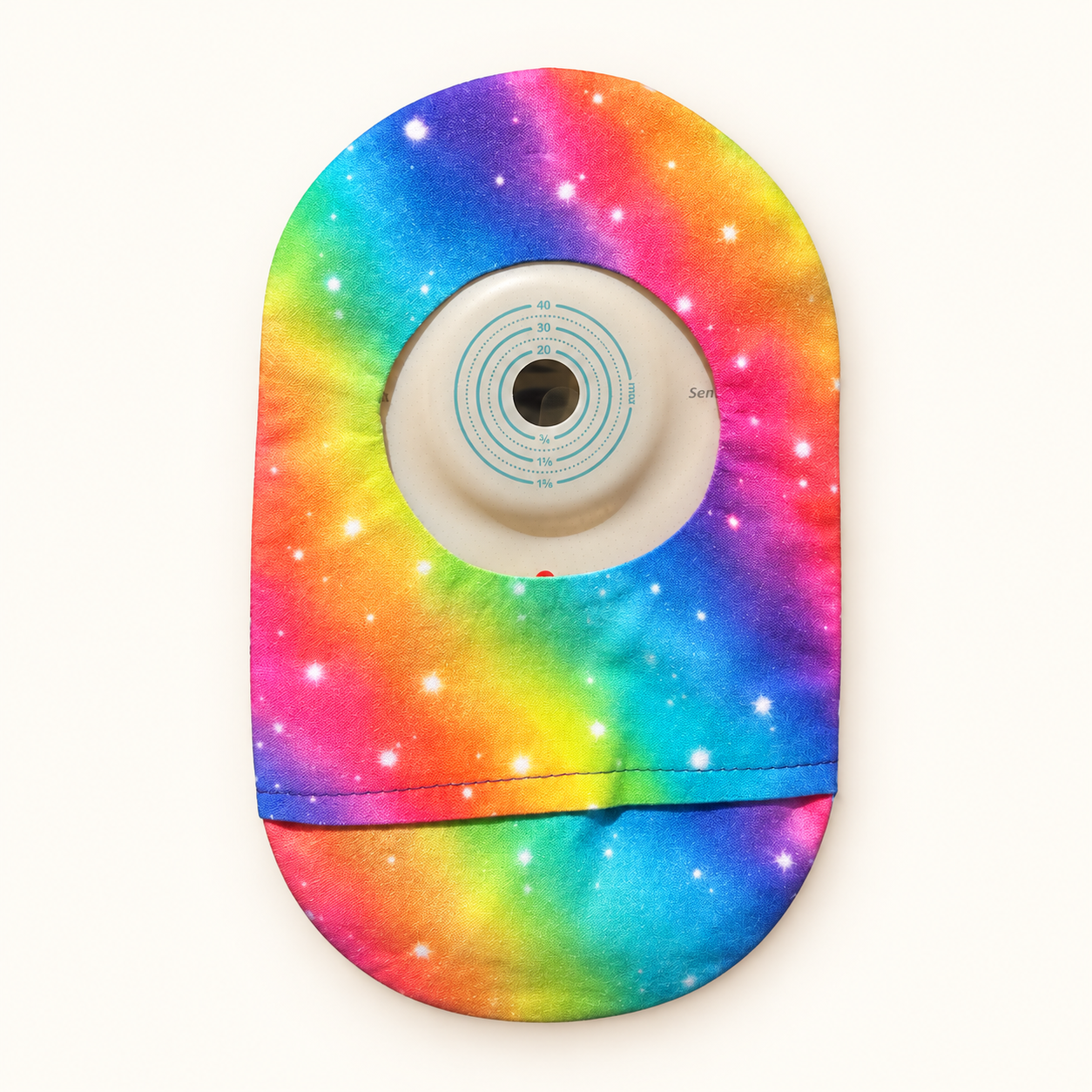 Stoma Cover - Rainbow Galaxy – Bild 2
