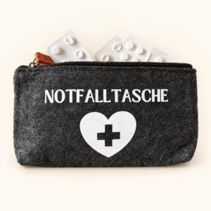 Chronic Care Bag – Notfalltasche | Dunkelgrau