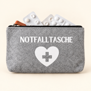 Chronic Care Bag – Notfalltasche | Hellgrau